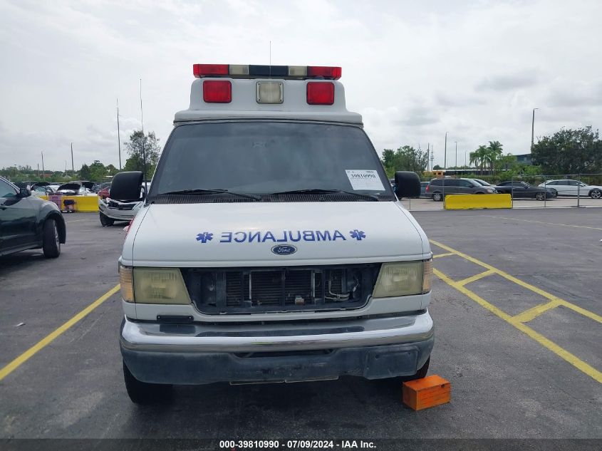 2001 Ford Econoline E350 Super Duty Van VIN: 1FDSS34F61HB25859 Lot: 39810990