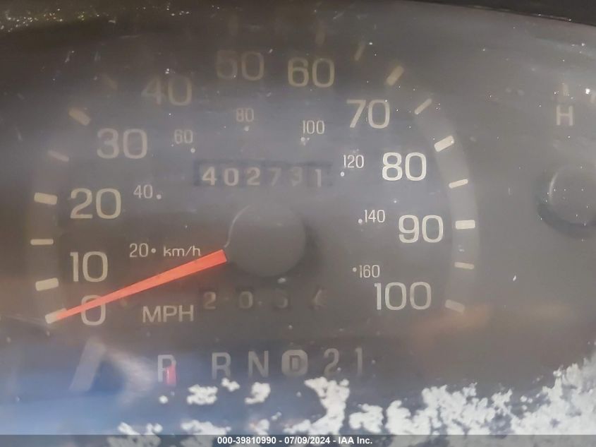 2001 Ford Econoline E350 Super Duty Van VIN: 1FDSS34F61HB25859 Lot: 39810990