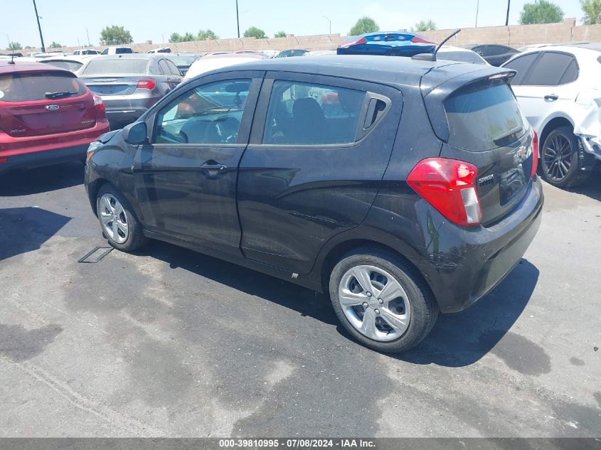 2021 Chevrolet Spark Ls VIN: KL8CB6SA1MC708741 Lot: 39810995