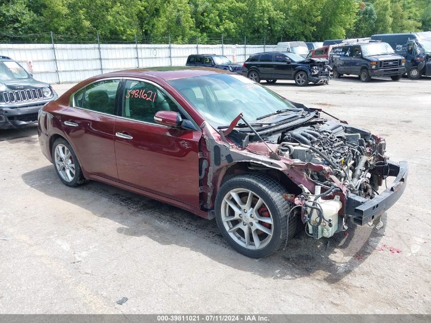 2013 Nissan Maxima 3.5 Sv VIN: 1N4AA5AP1DC833360 Lot: 39811021