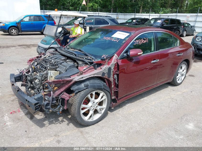 2013 Nissan Maxima 3.5 Sv VIN: 1N4AA5AP1DC833360 Lot: 39811021