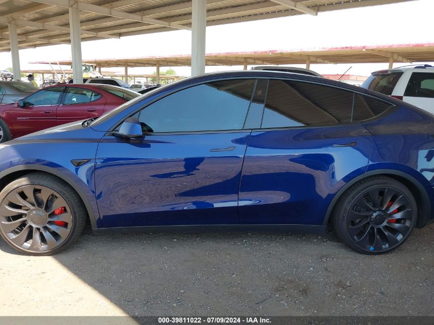 07SAYGDEF4PF84676 2023 Tesla Model Y