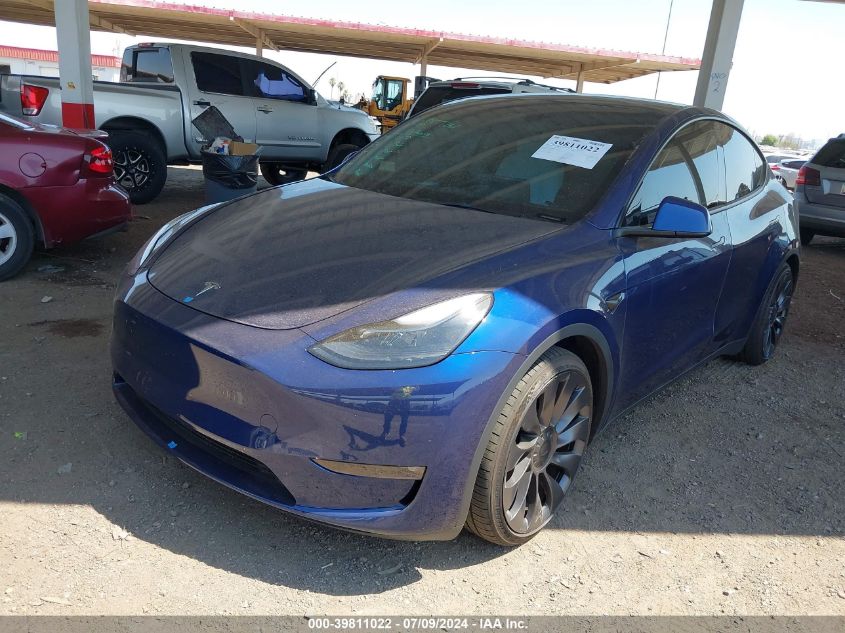 07SAYGDEF4PF84676 2023 Tesla Model Y