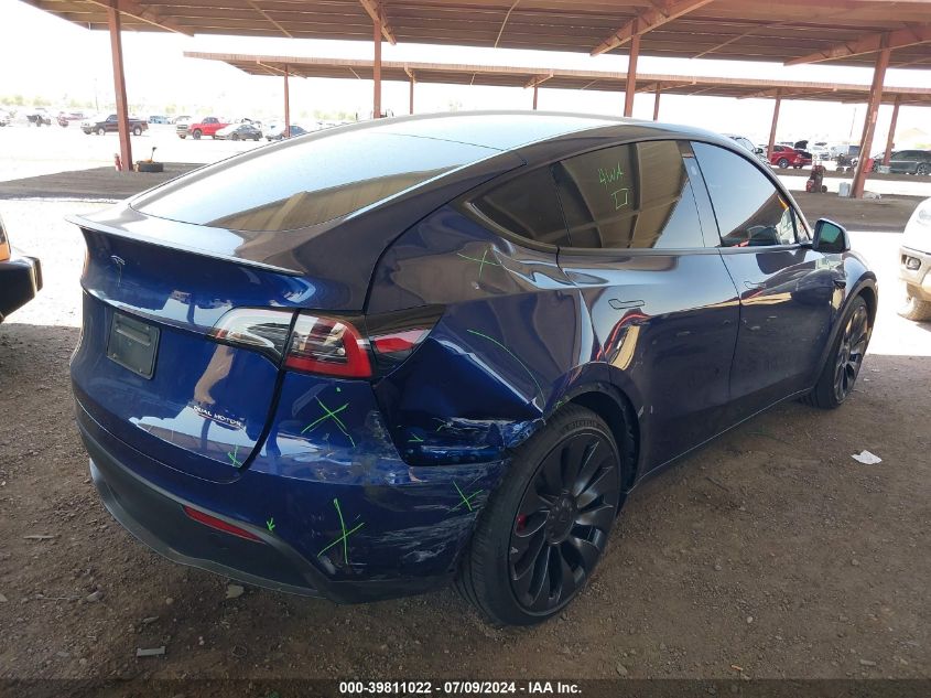 07SAYGDEF4PF84676 2023 Tesla Model Y