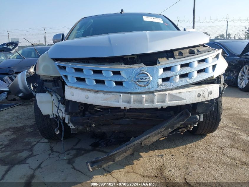 2003 Nissan Murano Se VIN: JN8AZ08T83W114181 Lot: 39811027