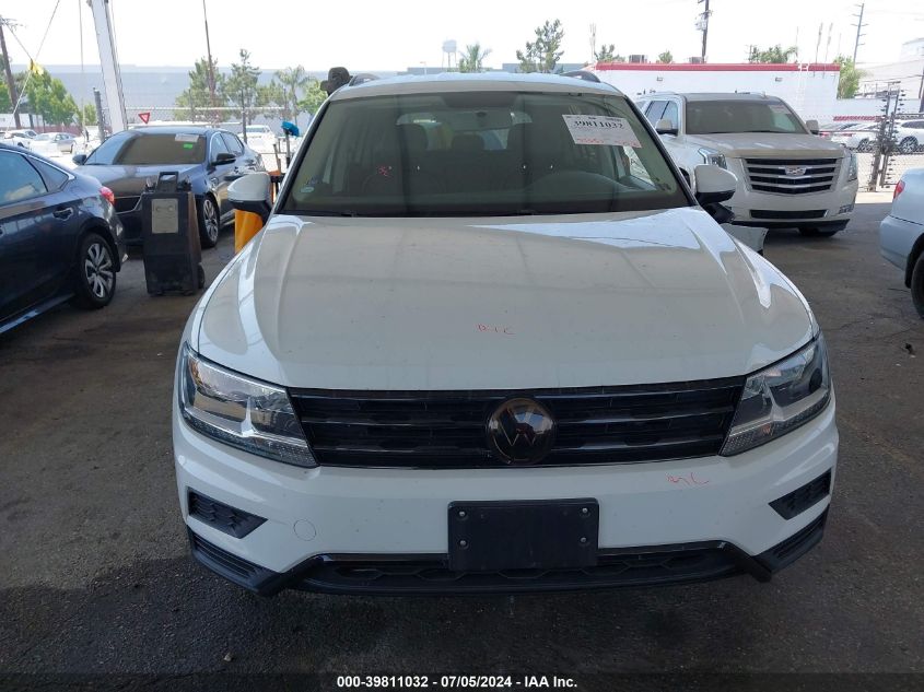 2021 Volkswagen Tiguan 2.0T S VIN: 3VV1B7AX3MM056165 Lot: 39811032