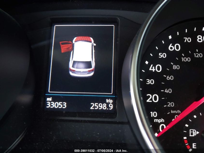 2021 Volkswagen Tiguan 2.0T S VIN: 3VV1B7AX3MM056165 Lot: 39811032