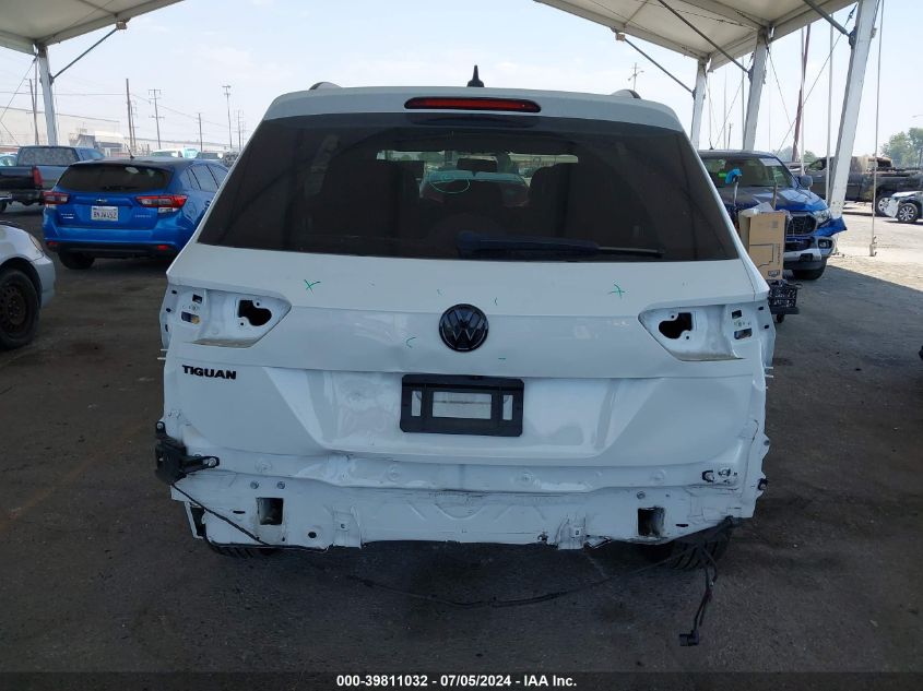 2021 Volkswagen Tiguan 2.0T S VIN: 3VV1B7AX3MM056165 Lot: 39811032