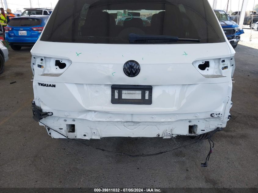 2021 Volkswagen Tiguan 2.0T S VIN: 3VV1B7AX3MM056165 Lot: 39811032