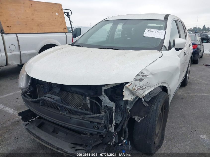 2017 Nissan Rogue S VIN: JN8AT2MT3HW140858 Lot: 39811033