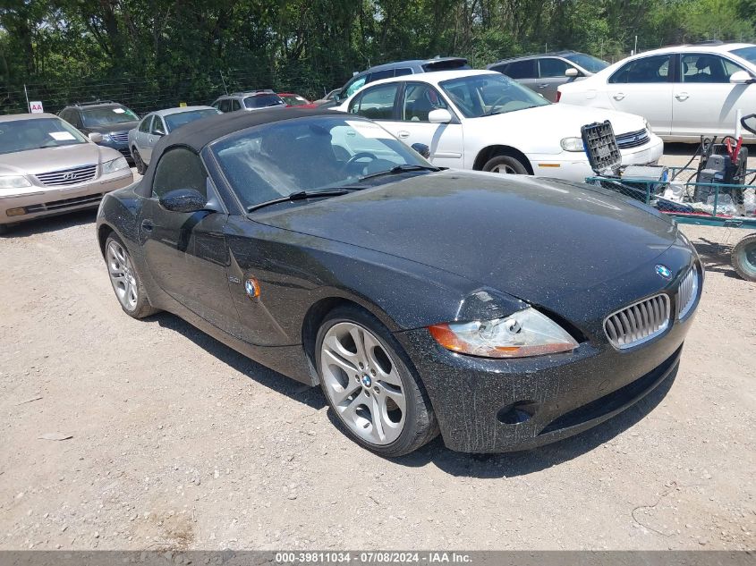 2004 BMW Z4 3.0I VIN: 4USBT53554LT26136 Lot: 39811034