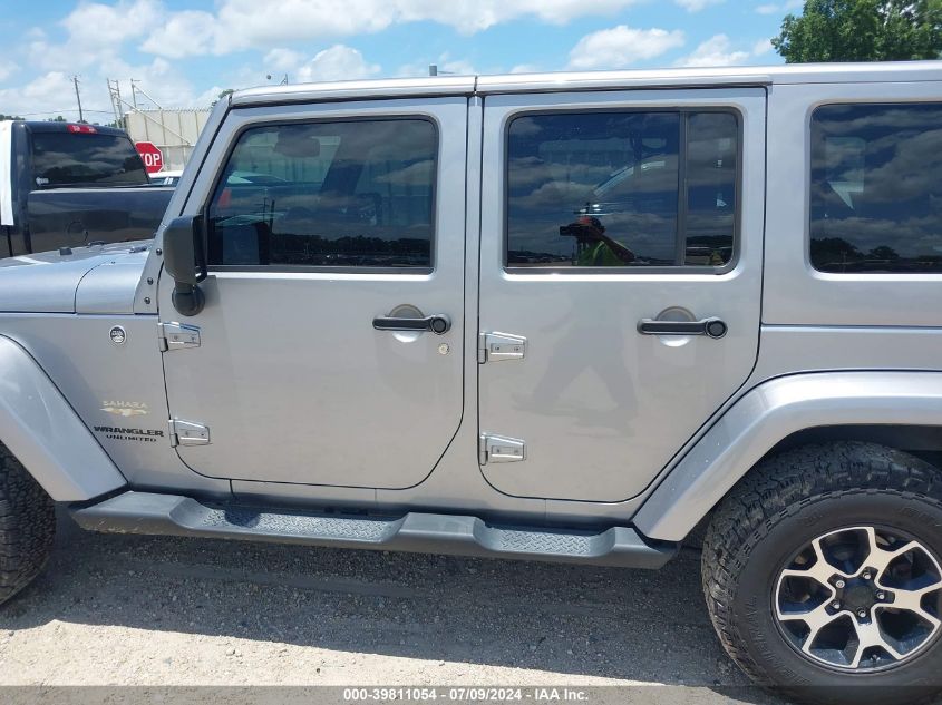 2014 Jeep Wrangler Unlimited Sahara VIN: 1C4BJWEG5EL322069 Lot: 39811054