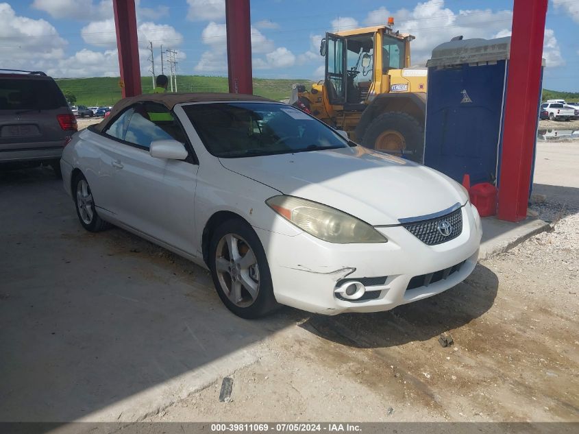 4T1FA38P67U121124 | 2007 TOYOTA CAMRY SOLARA