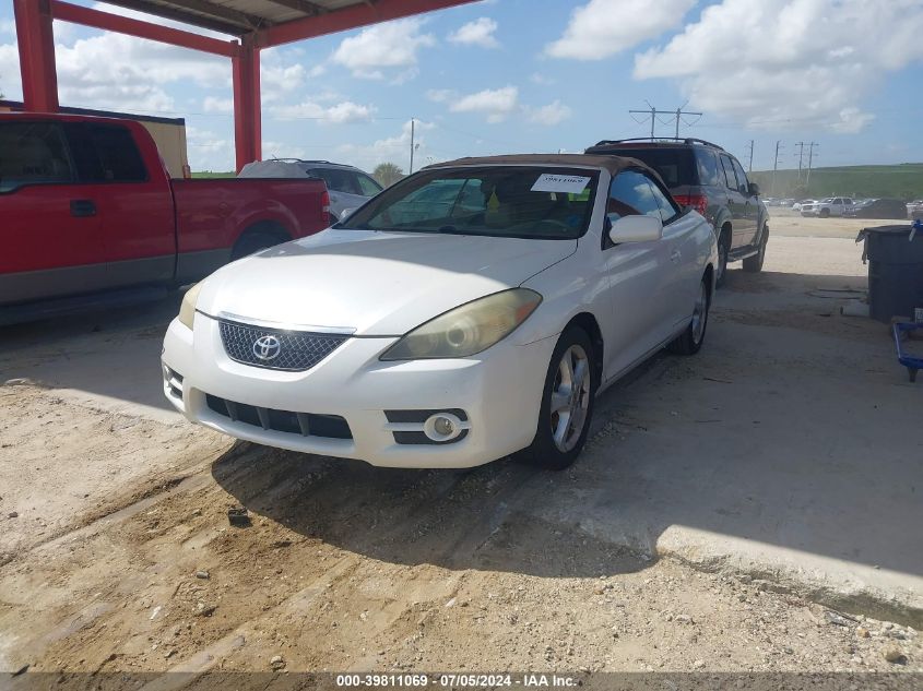 4T1FA38P67U121124 | 2007 TOYOTA CAMRY SOLARA