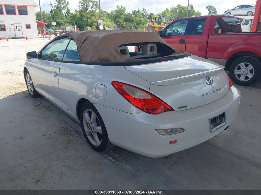 4T1FA38P67U121124 | 2007 TOYOTA CAMRY SOLARA