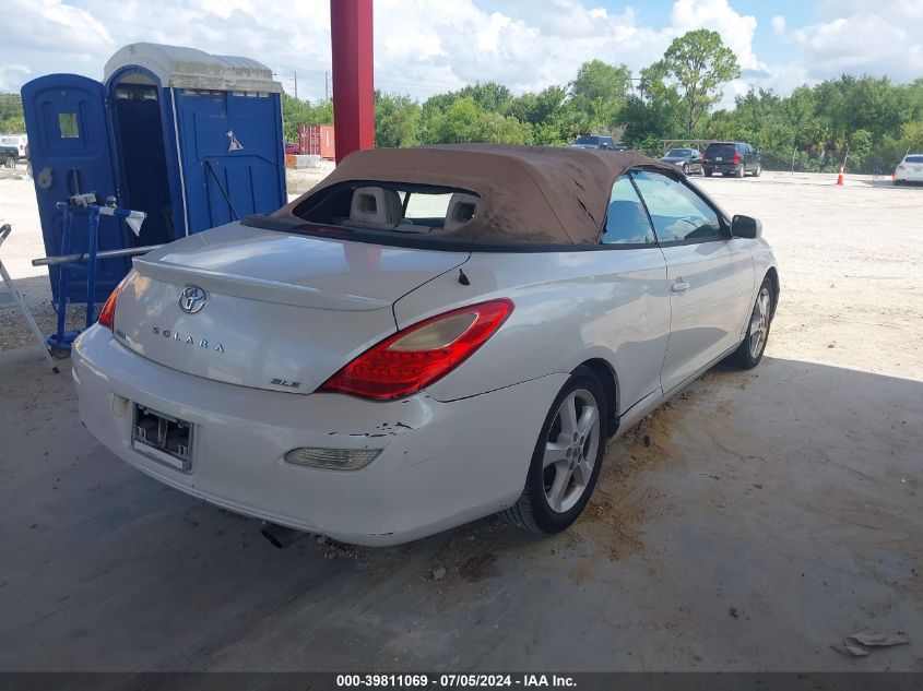 4T1FA38P67U121124 | 2007 TOYOTA CAMRY SOLARA