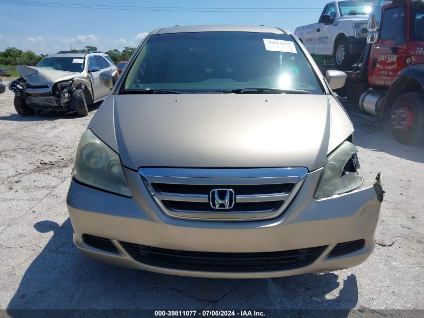 2005 Honda Odyssey Ex VIN: 5FNRL38465B422631 Lot: 39811077