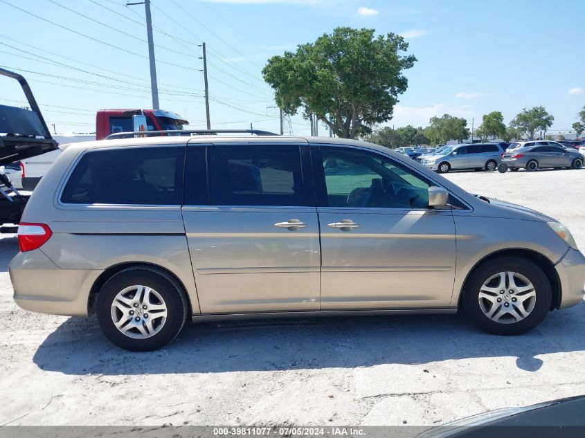 2005 Honda Odyssey Ex VIN: 5FNRL38465B422631 Lot: 39811077
