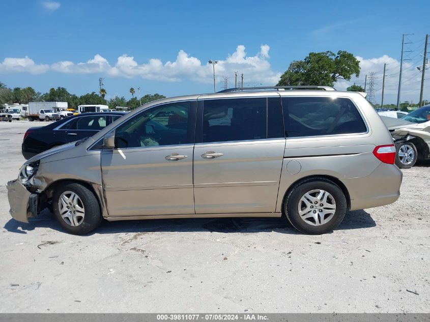 2005 Honda Odyssey Ex VIN: 5FNRL38465B422631 Lot: 39811077