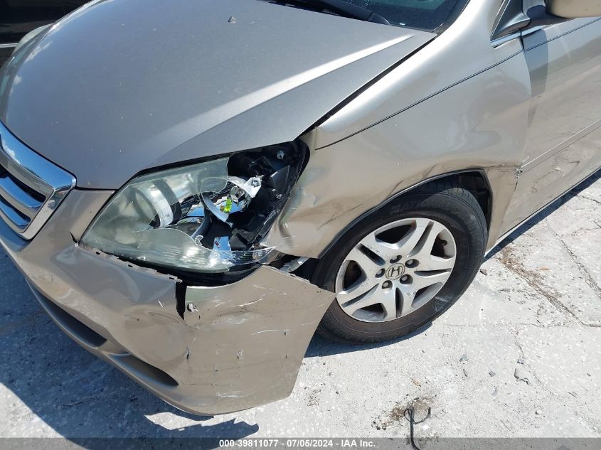 2005 Honda Odyssey Ex VIN: 5FNRL38465B422631 Lot: 39811077