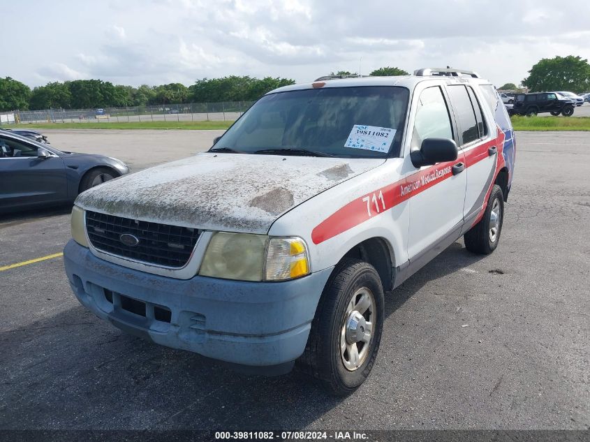 2002 Ford Explorer Xls VIN: 1FMZU72K92UD57624 Lot: 39811082