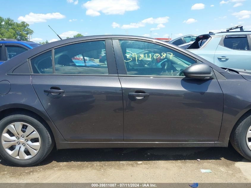 2014 Chevrolet Cruze Ls Auto VIN: 1G1PA5SH0E7105737 Lot: 39811087