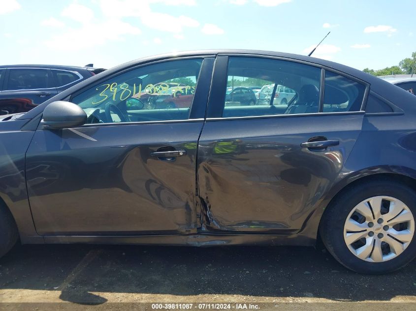 2014 Chevrolet Cruze Ls Auto VIN: 1G1PA5SH0E7105737 Lot: 39811087