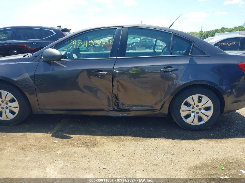 2014 Chevrolet Cruze Ls Auto VIN: 1G1PA5SH0E7105737 Lot: 39811087