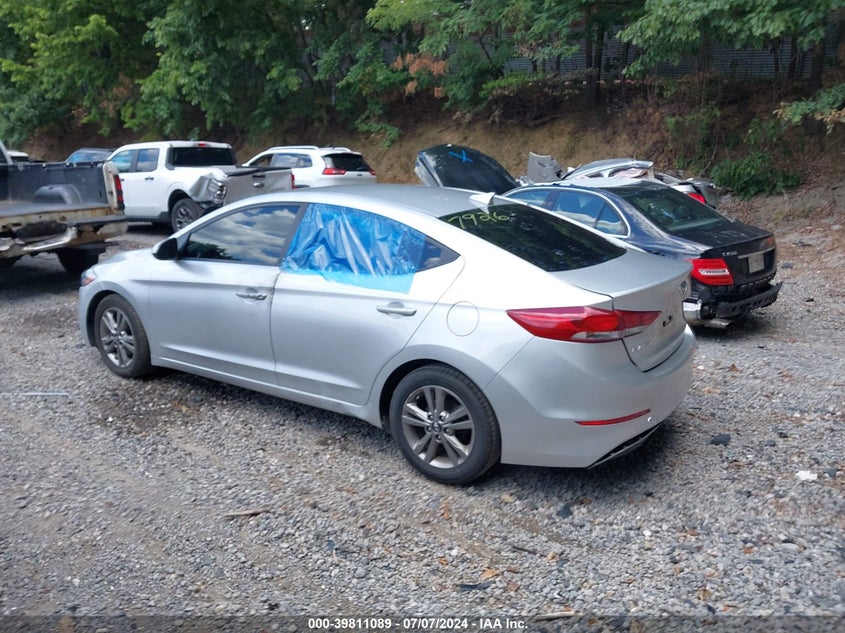 VIN 5NPD84LF5JH387926 2018 HYUNDAI ELANTRA SEL/VALUE/LIMITED
