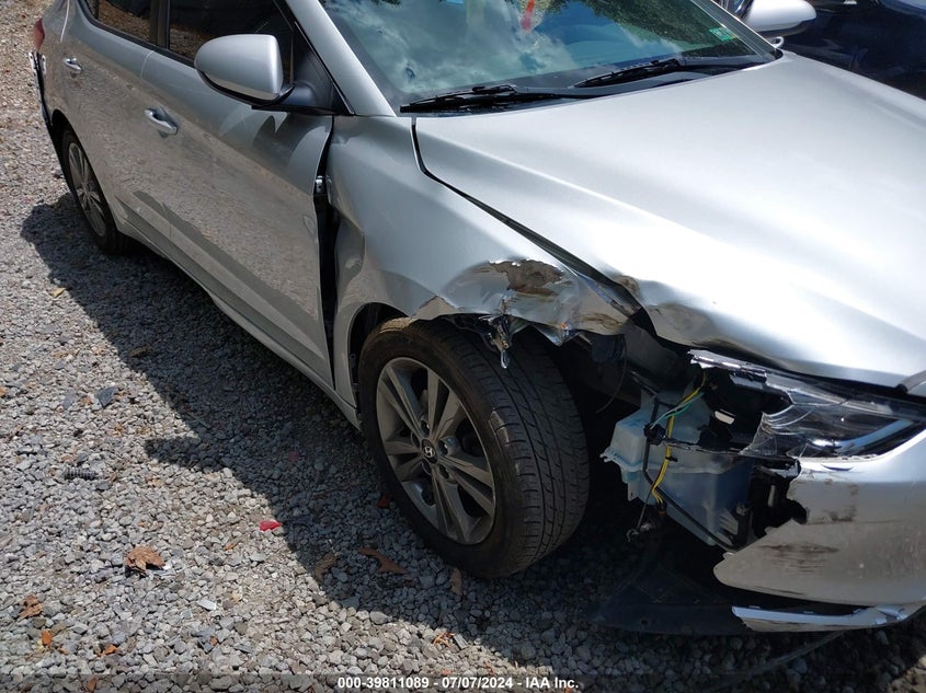 VIN 5NPD84LF5JH387926 2018 HYUNDAI ELANTRA SEL/VALUE/LIMITED