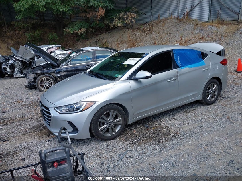 VIN 5NPD84LF5JH387926 2018 HYUNDAI ELANTRA SEL/VALUE/LIMITED