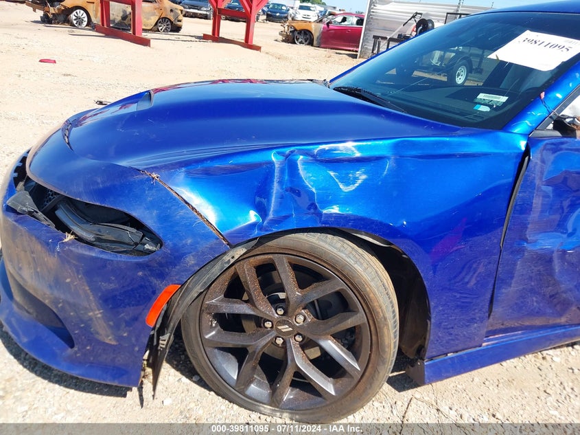 2019 Dodge Charger Gt Rwd VIN: 2C3CDXHG3KH507831 Lot: 39811095