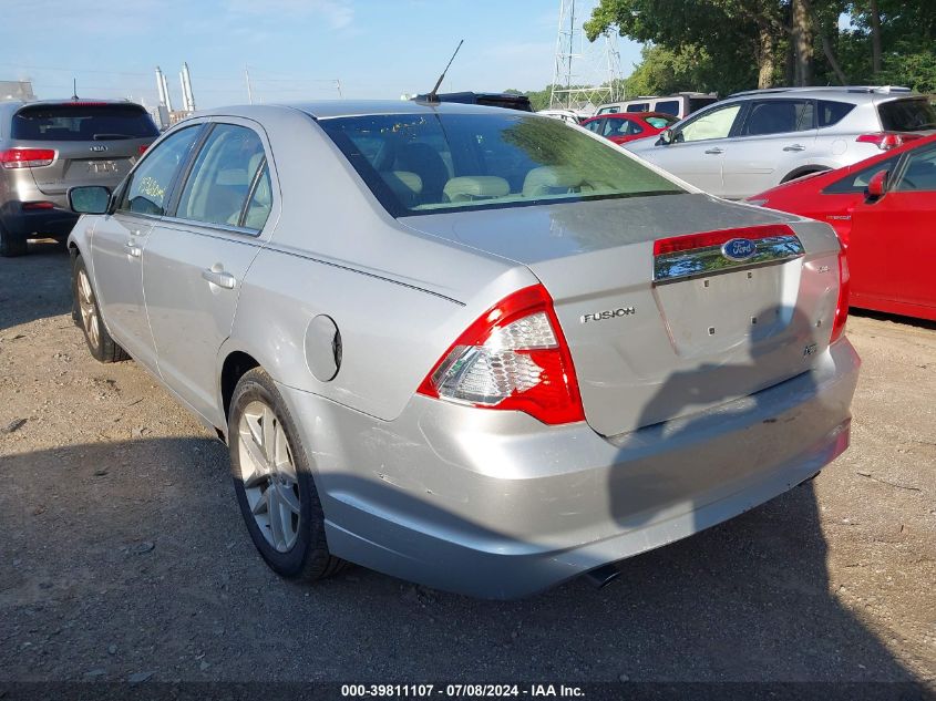 2010 Ford Fusion Sel VIN: 3FAHP0JG9AR263265 Lot: 39811107