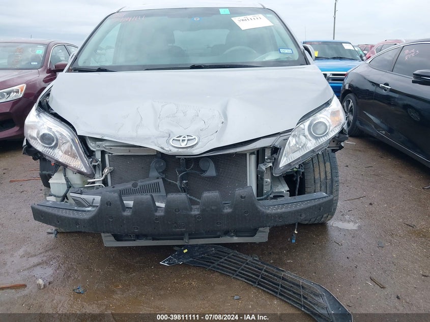 2012 Toyota Sienna Xle V6 8 Passenger VIN: 5TDYK3DC2CS188850 Lot: 39811111