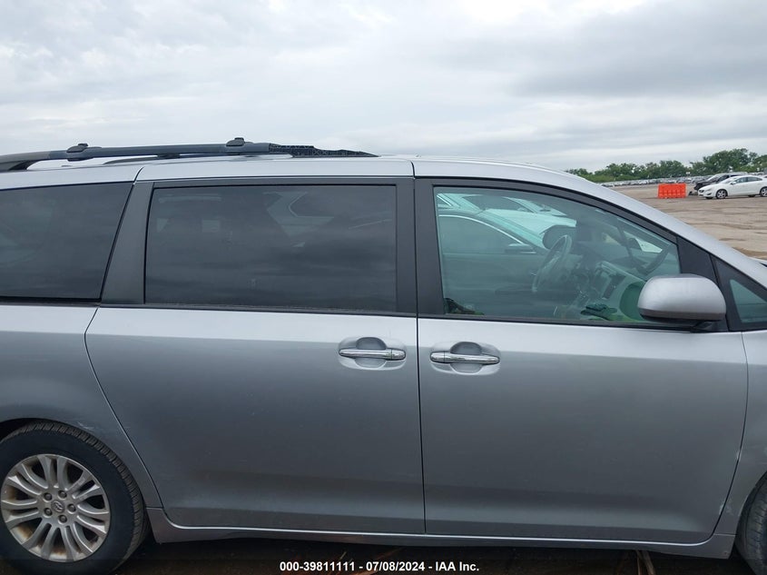 2012 Toyota Sienna Xle V6 8 Passenger VIN: 5TDYK3DC2CS188850 Lot: 39811111
