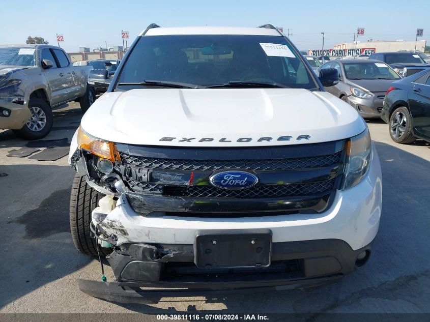 2013 Ford Explorer Sport VIN: 1FM5K8GT7DGC86355 Lot: 39811116