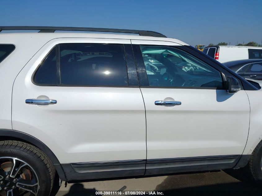 2013 Ford Explorer Sport VIN: 1FM5K8GT7DGC86355 Lot: 39811116