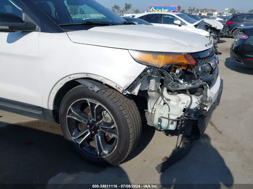 2013 Ford Explorer Sport VIN: 1FM5K8GT7DGC86355 Lot: 39811116