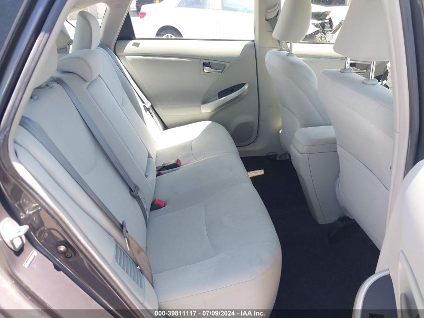 2012 Toyota Prius VIN: JTDKN3DU2C5411268 Lot: 39811117