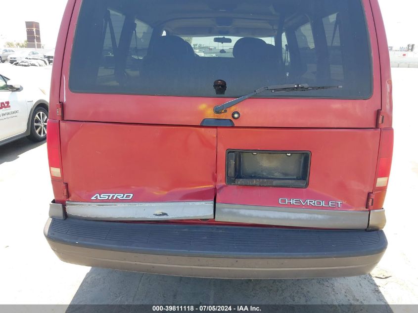 1999 Chevrolet Astro VIN: 1GNDM19W5XB107845 Lot: 39811118