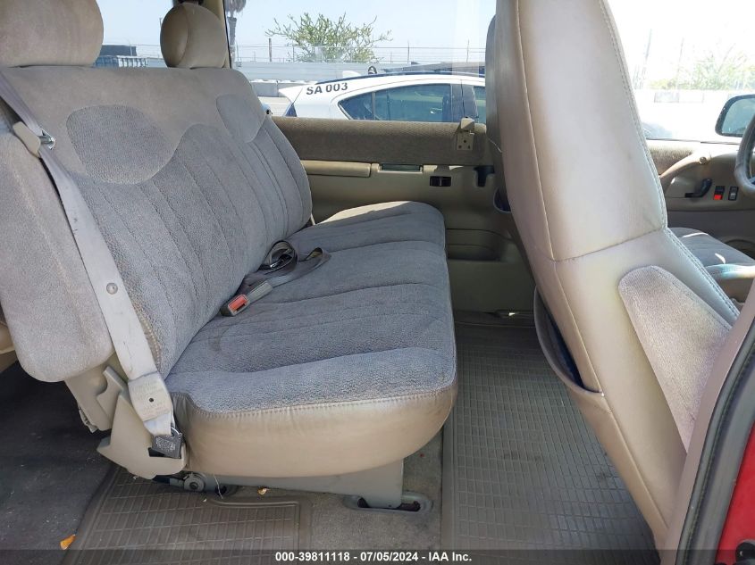 1999 Chevrolet Astro VIN: 1GNDM19W5XB107845 Lot: 39811118