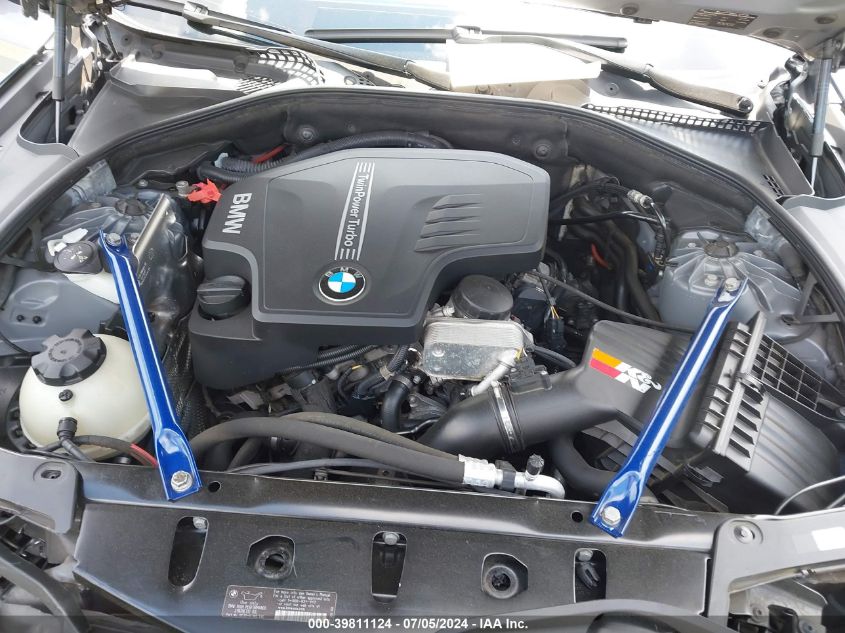 2013 BMW 528I xDrive VIN: WBAXH5C55DD108024 Lot: 39811124