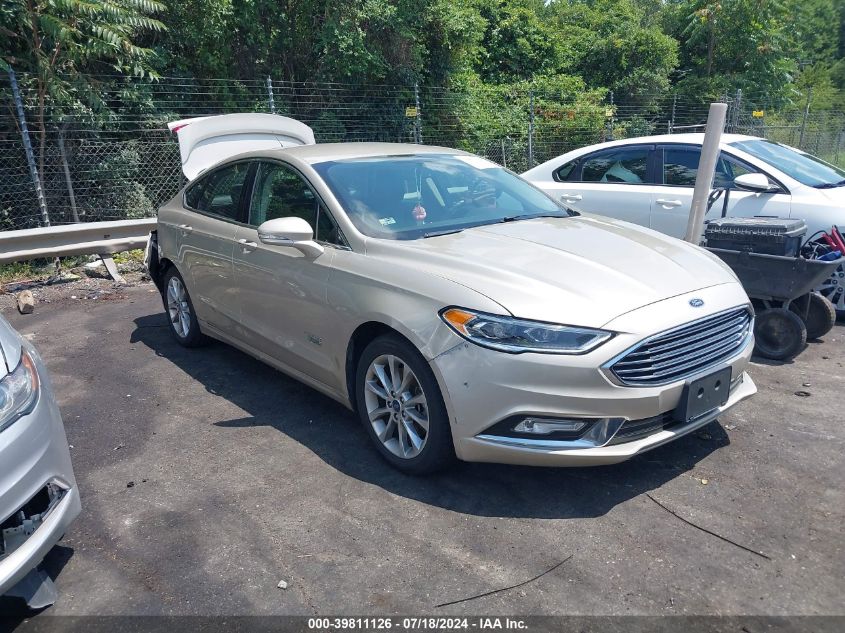 2017 FORD FUSION ENERGI TITANIUM - 3FA6P0SU8HR209669