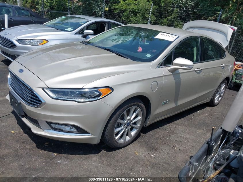 2017 FORD FUSION ENERGI TITANIUM - 3FA6P0SU8HR209669