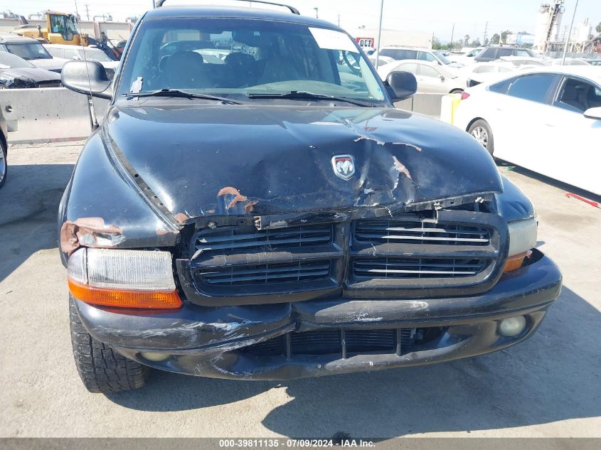 2001 Dodge Durango Slt VIN: 1B4HS28Z11F624784 Lot: 39811135