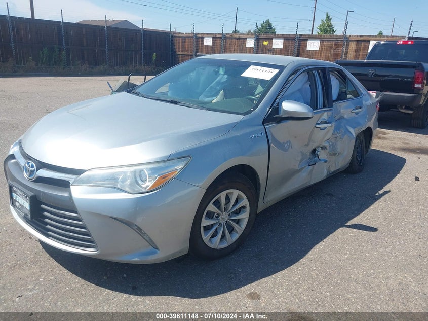 2015 TOYOTA CAMRY HYBRID VIN: 4T1BD1FK6FU146198