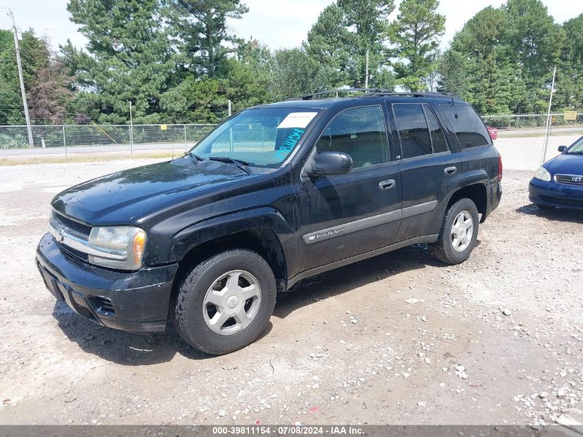 2003 Chevrolet Trailblazer Ls VIN: 1GNDS13S932109927 Lot: 39811154