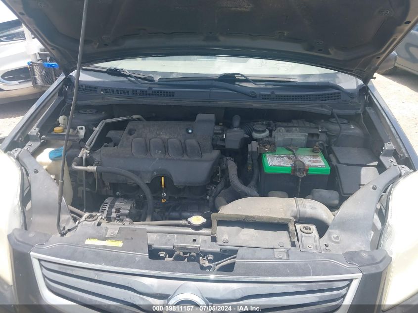 2010 Nissan Sentra 2.0Sl VIN: 3N1AB6AP5AL667909 Lot: 39811157