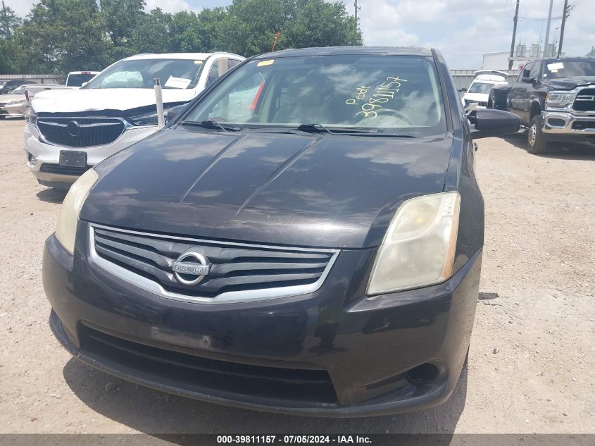 2010 Nissan Sentra 2.0Sl VIN: 3N1AB6AP5AL667909 Lot: 39811157