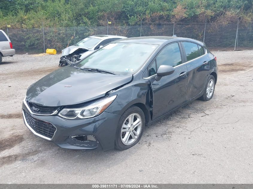 2017 Chevrolet Cruze Lt VIN: 3G1BE6SM9HS565793 Lot: 39811171